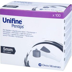 UNIFINE Pentips Kanüle 31 G 5 mm