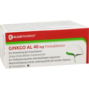 GINKGO AL 40 mg Filmtabletten