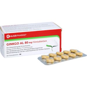 GINKGO AL 80 mg Filmtabletten