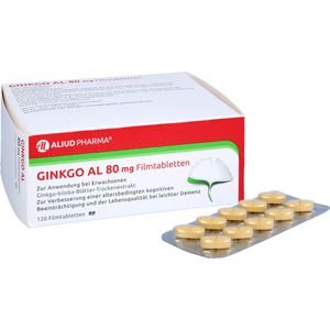 GINKGO AL 80 mg Filmtabletten