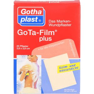 Gota Film plus 3,8x3,8 cm Pflaster 20 St 20 St