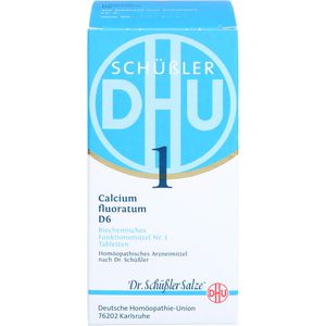 Biochemie Dhu 1 Calcium fluoratum D 6 Tabletten 420 St