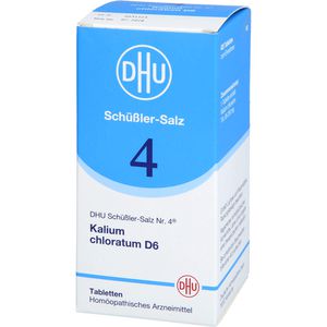 BIOCHEMIE DHU 4 Kalium chloratum D 6 Tabletten