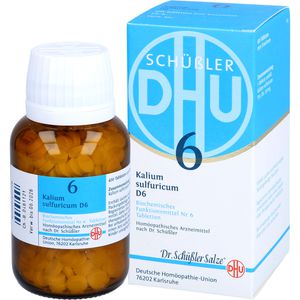 BIOCHEMIE DHU 6 Kalium sulfuricum D 6 Tabletten
