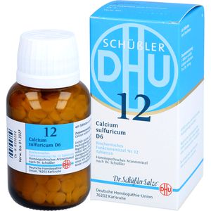 BIOCHEMIE DHU 12 Calcium sulfuricum D 6 Tabletten