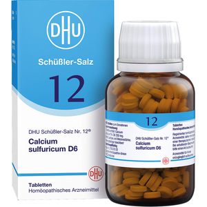 BIOCHEMIE DHU 12 Calcium sulfuricum D 6 Tabletten