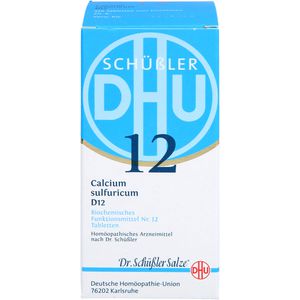 Biochemie Dhu 12 Calcium sulfuricum D 12 Tabletten 420 St 420 St