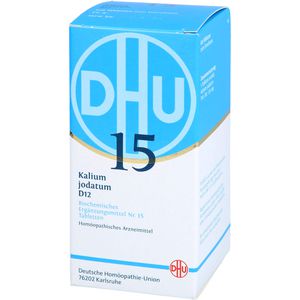 Biochemie Dhu 15 Kalium jodatum D 12 Tabletten 420 St