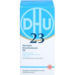 Biochemie Dhu 23 Natrium bicarbonicum D 6 Tabl. 420 St