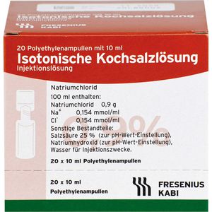 KOCHSALZLÖSUNG 0,9% Pl.Fresenius Injektionslsg.