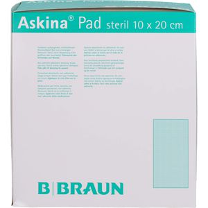 ASKINA Pad Wundauflage 10x20 cm nicht haftend