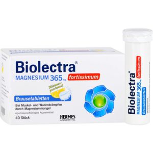 BIOLECTRA Magnesium 365 mg fortissimum Zitrone