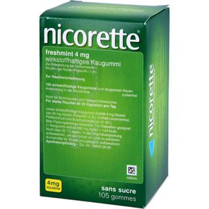 NICORETTE 4 mg freshmint Kaugummi