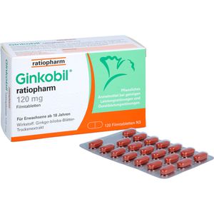 GINKOBIL-ratiopharm 120 mg Filmtabletten