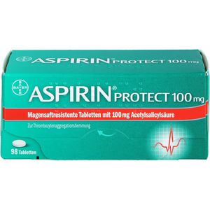 Aspirin Protect 100 mg magensaftres.Tabletten 98 St 98 St