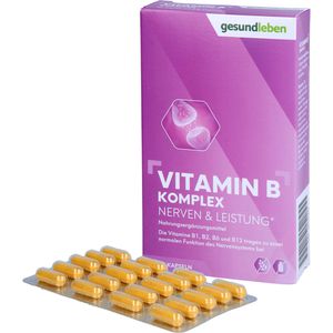 gesund leben Vitamin B Komplex Hochdosiert Kapseln