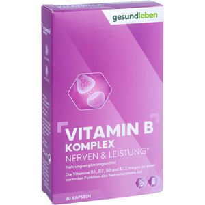 gesund leben Vitamin B Komplex Hochdosiert Kapseln