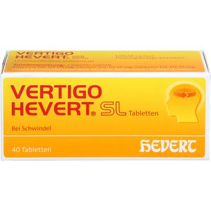 Vertigo Hevert Sl Tabletten 40 St 40 St