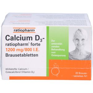 CALCIUM D3 ratiopharm forte Brausetabletten