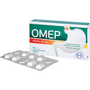 OMEP HEXAL 20 mg magensaftresistente Tabletten