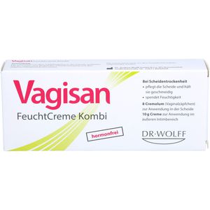 VAGISAN FeuchtCreme Kombi 8 Ovula+10 g Creme