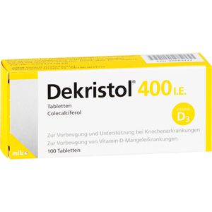 DEKRISTOL 400 I.E. Tabletten