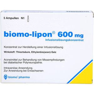 Biomo-lipon 600 mg Ampullen 5 St