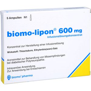 Biomo-lipon 600 mg Ampullen 5 St