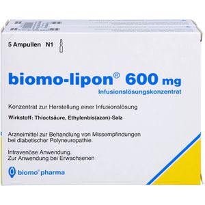Biomo-lipon 600 mg Ampullen 10 St 10 St