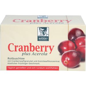 Cranberry Acerola Baders Filterbeutel 20 St
