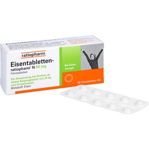 EISENTABLETTEN-ratiopharm N 50 mg Filmtabletten