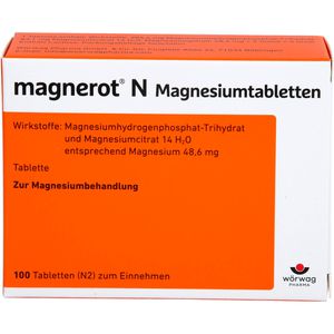 Magnerot N Magnesiumtabletten 100 St