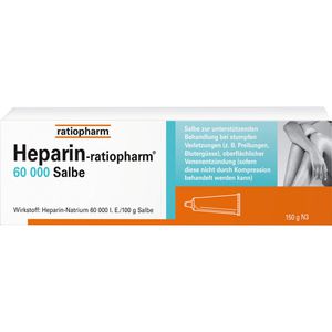 Heparin-Ratiopharm 60.000 Salbe 150 g 150 g