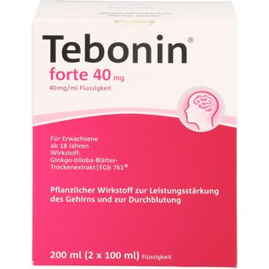 Tebonin forte 40 mg Lösung 200 ml 200 ml