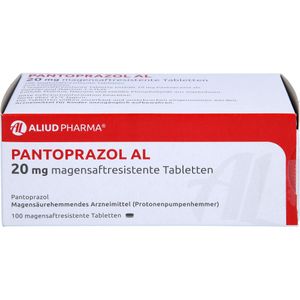 PANTOPRAZOL AL 20 mg magensaftresistente Tabletten