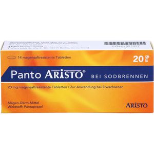 Panto Aristo bei Sodbrennen 20 mg magensaftr.Tabl. 14 St 14 St