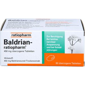 Baldrian-Ratiopharm überzogene Tabletten 60 St 60 St