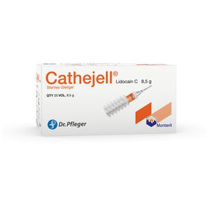 CATHEJELL Lidocain C steriles Gleitgel ZHS 8,5 g
