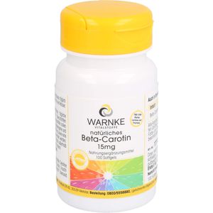 BETA CAROTIN KAPSELN 15 mg natürlich