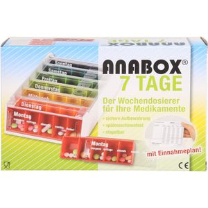 ANABOX 7 Tage Regenbogen m.Einnahmeplan