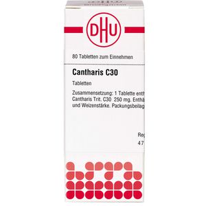 Cantharis C 30 Tabletten 80 St 80 St