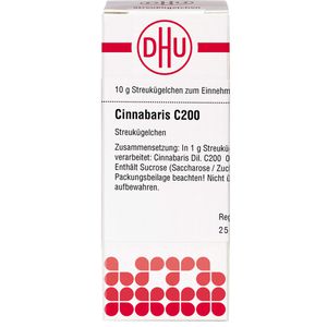 Cinnabaris C 200 Globuli 10 g