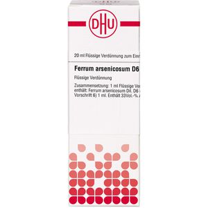 Ferrum Arsenicosum D 6 Dilution 20 ml 20 ml
