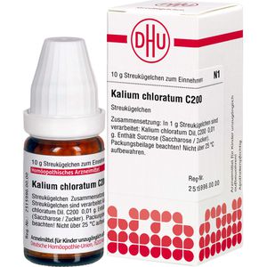 KALIUM CHLORATUM C 200 Globuli