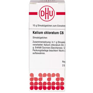 Kalium Chloratum C 6 Globuli 10 g 10 g