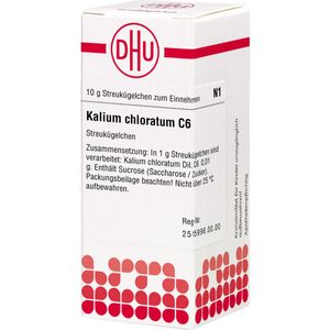 Kalium Chloratum C 6 Globuli 10 g 10 g