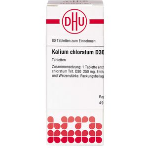 Kalium Chloratum D 30 Tabletten 80 St 80 St