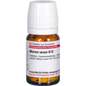 MARUM VERUM D 12 Tabletten