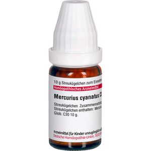 MERCURIUS CYANATUS C 30 Globuli
