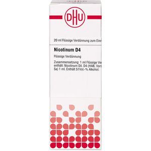 NICOTINUM D 4 Dilution